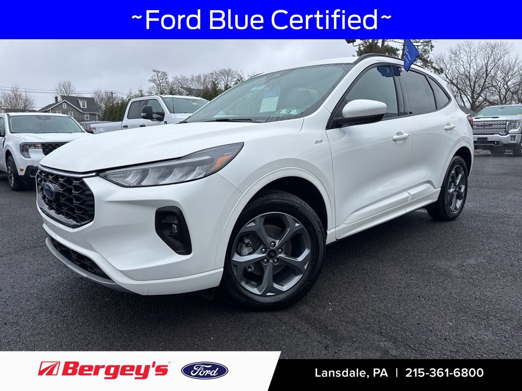 White Metallic 2024 Ford Escape ST-Line Select AWD SUV / Crossover All-Wheel Drive 8-Speed Automatic