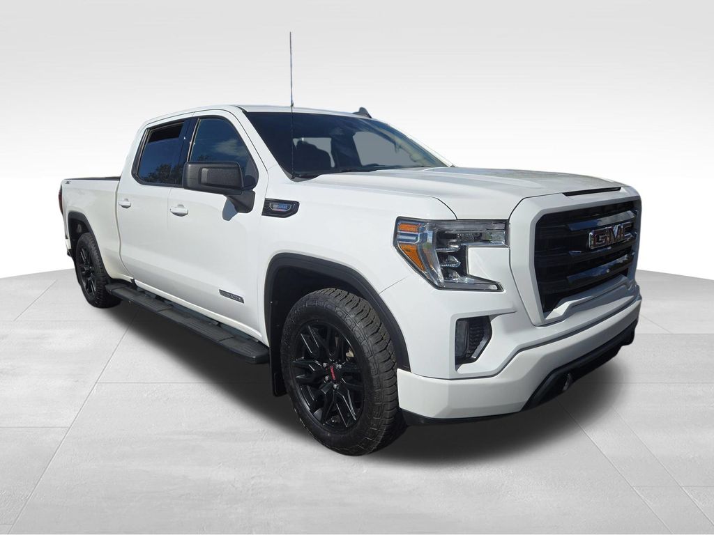 White 2021 GMC Sierra 1500 Pickup Truck Four-Wheel Drive Automatic