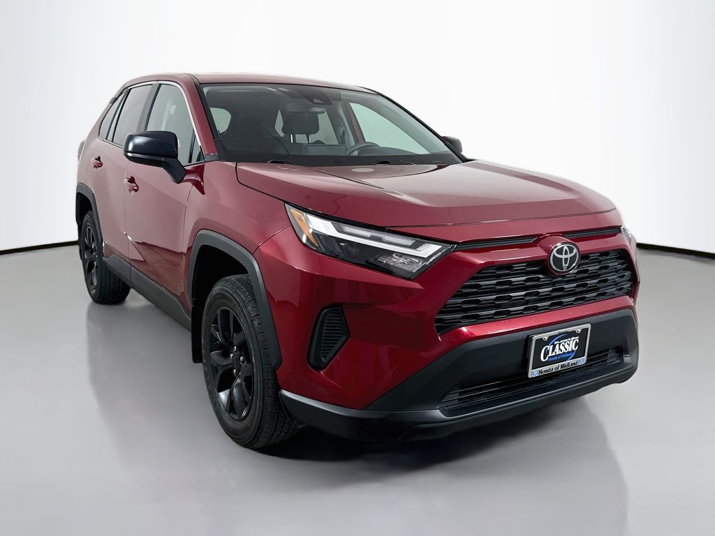 Pearl 2024 Toyota RAV4 LE FWD SUV / Crossover Front-Wheel Drive 8-Speed Automatic