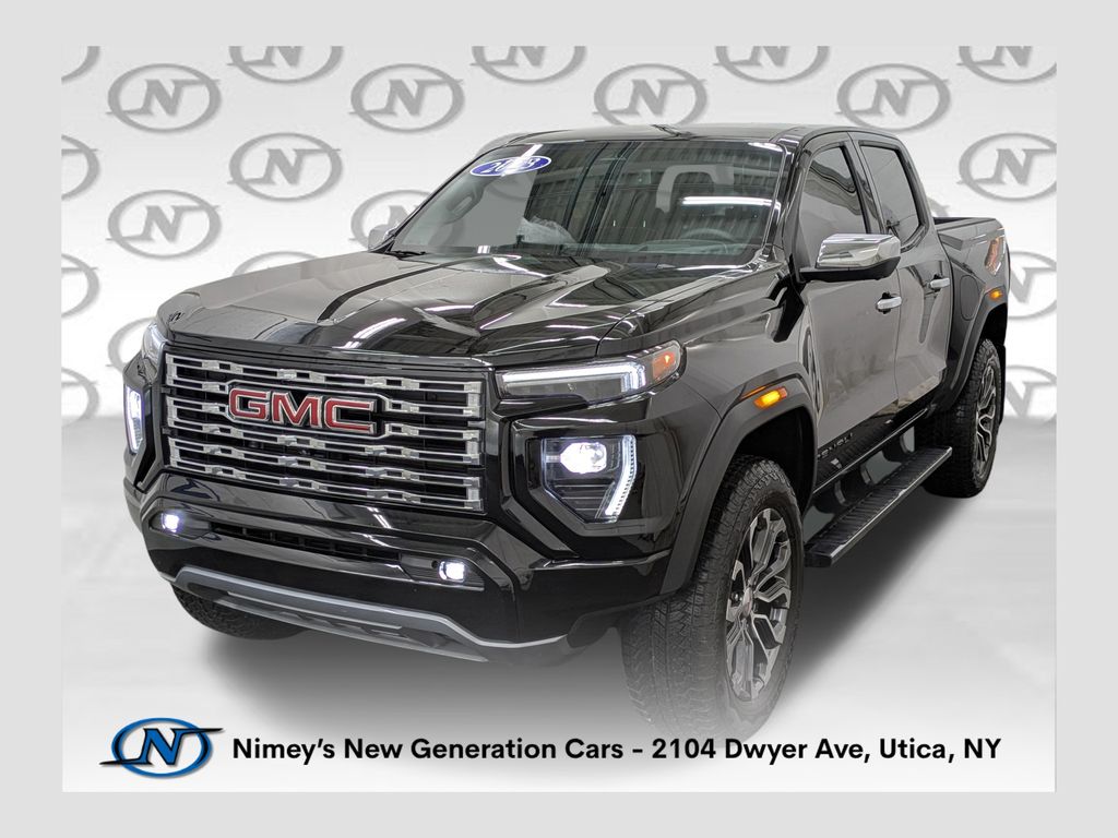 Onyx Black 2023 GMC Canyon Pickup Truck Four-Wheel Drive 8-Speed Automatic