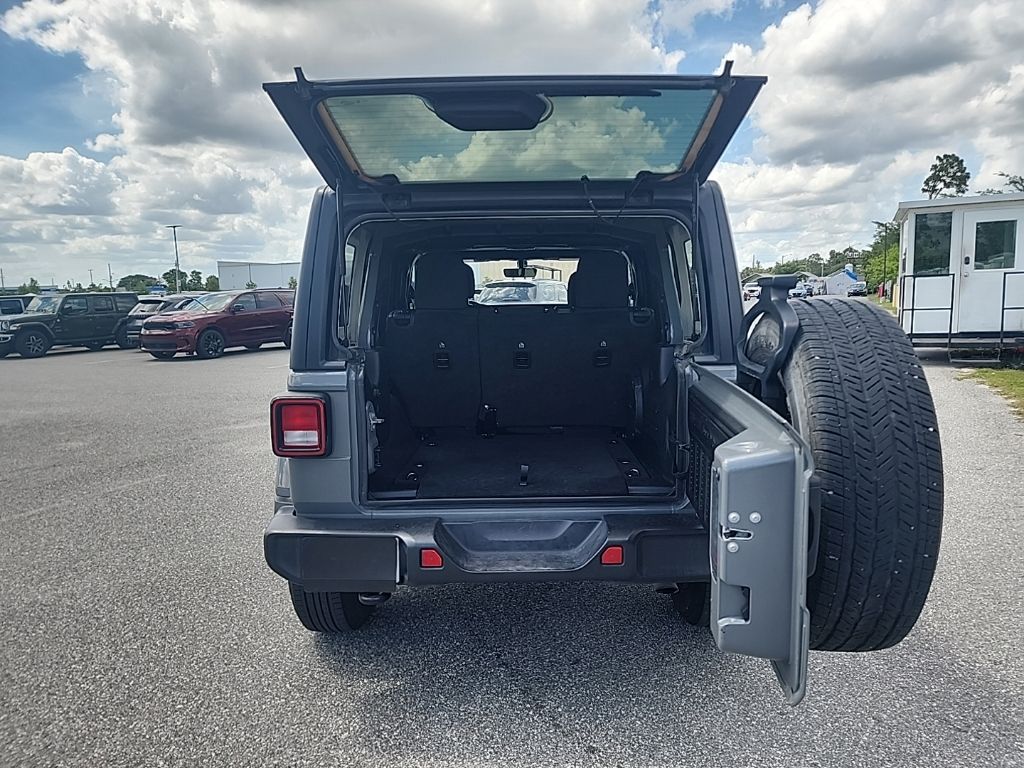 2023 Gray Jeep Wrangler Sahara 4X4 SUV
