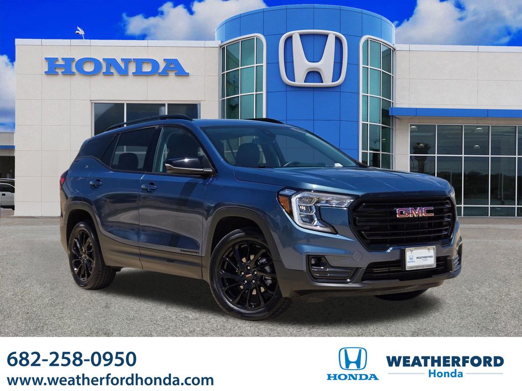 Downpour Metallic 2024 GMC Terrain SUV / Crossover All-Wheel Drive 9-Speed Automatic