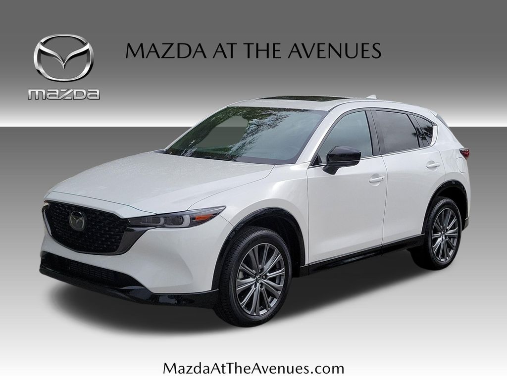 White Metallic 2024 Mazda CX-5 2.5 Carbon Turbo AWD SUV / Crossover All-Wheel Drive 6-Speed Automatic