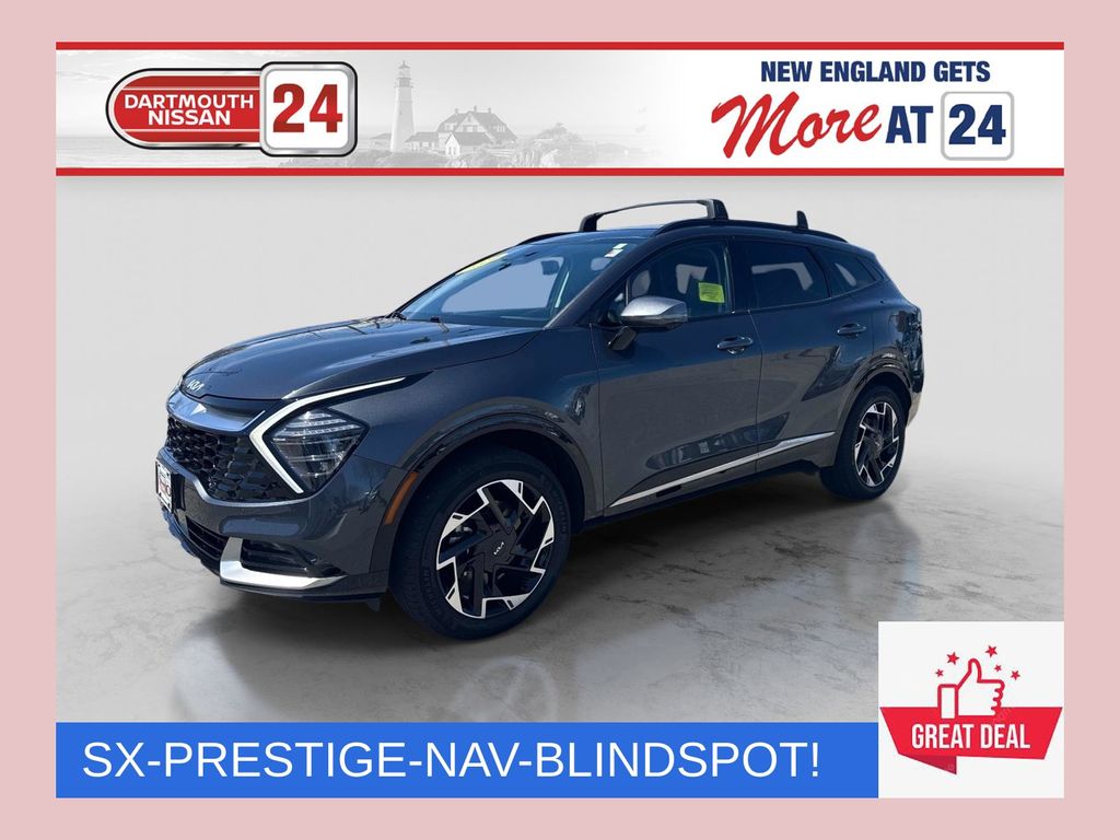 Gravity Gray 2024 Kia Sportage SUV / Crossover All-Wheel Drive 8-Speed Automatic