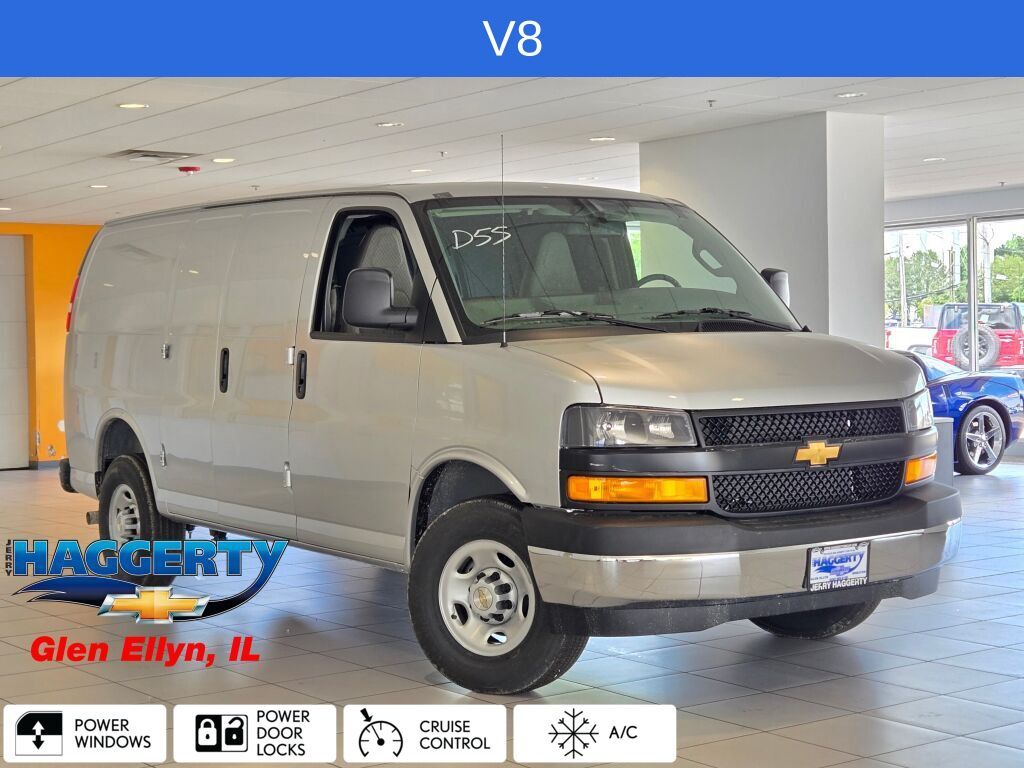 Silver Ice Metallic 2026 Chevrolet Express Cargo 2500 RWD Van Rear-Wheel Drive