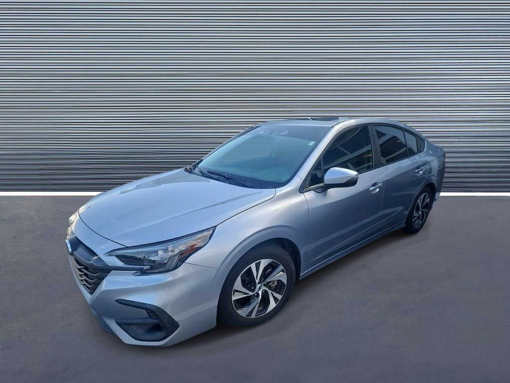 Ice Silver Metallic 2024 Subaru Legacy Sedan All-Wheel Drive Continuously Variable Transmission