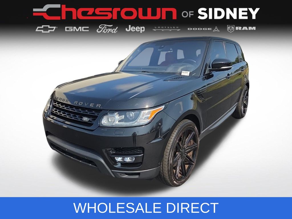 Black 2016 Land Rover Range Rover Sport SUV / Crossover All-Wheel Drive 8-Speed Automatic