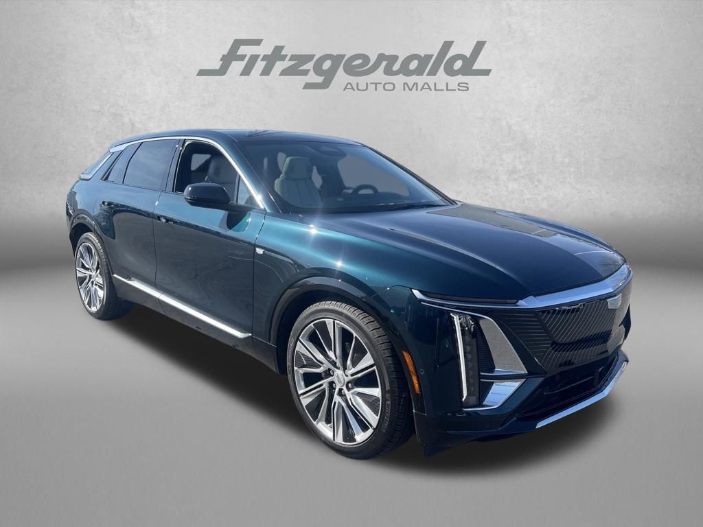 Emerald Lake Metallic 2025 Cadillac LYRIQ Luxury 3 AWD SUV / Crossover All-Wheel Drive 1-Speed Automatic