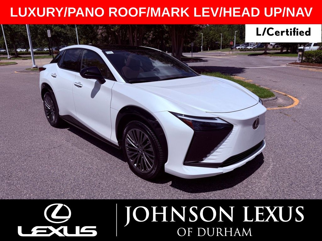 Eminent White Pearl 2023 Lexus RZ SUV / Crossover All-Wheel Drive Automatic