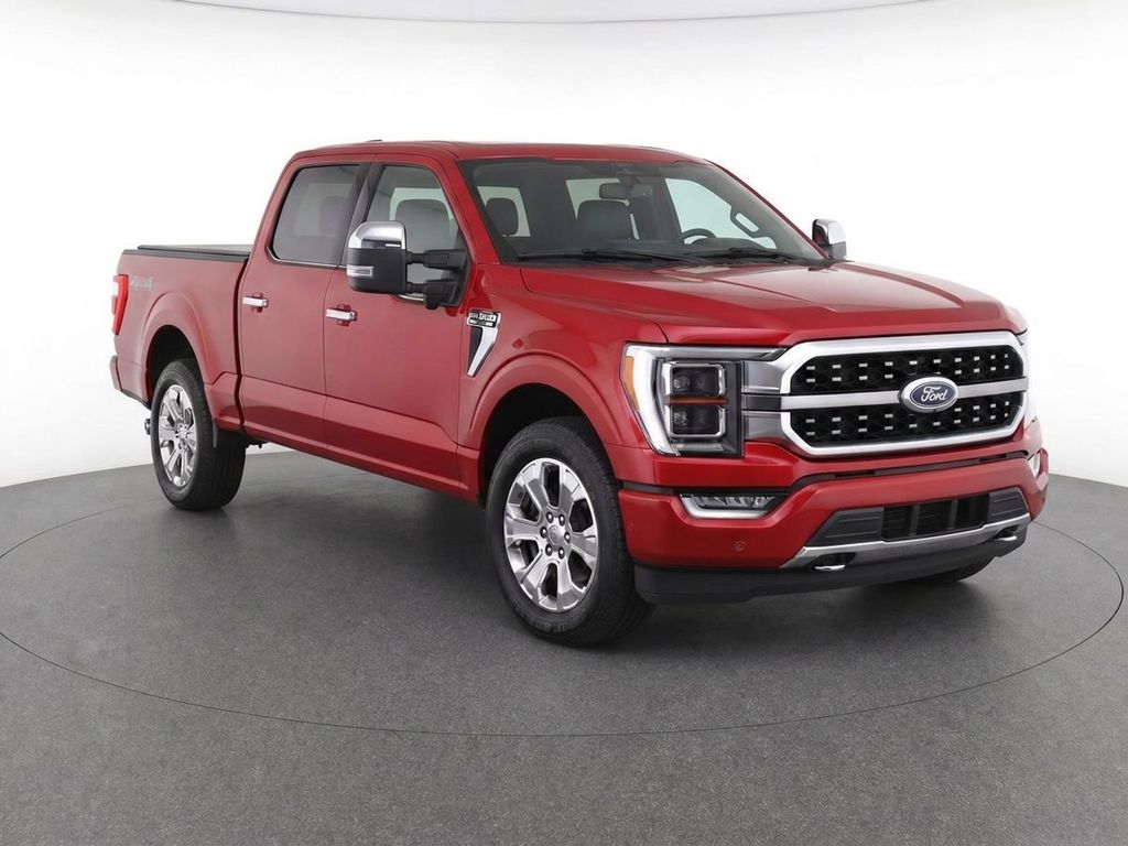 Red Metallic 2023 Ford F-150 Pickup Truck Four-Wheel Drive Automatic