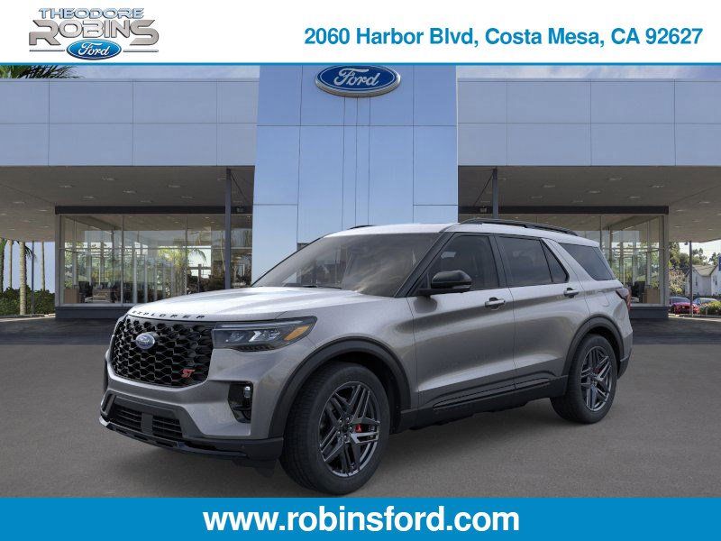 Carbonized Gray Metallic 2026 Ford Explorer ST AWD SUV / Crossover All-Wheel Drive Automatic