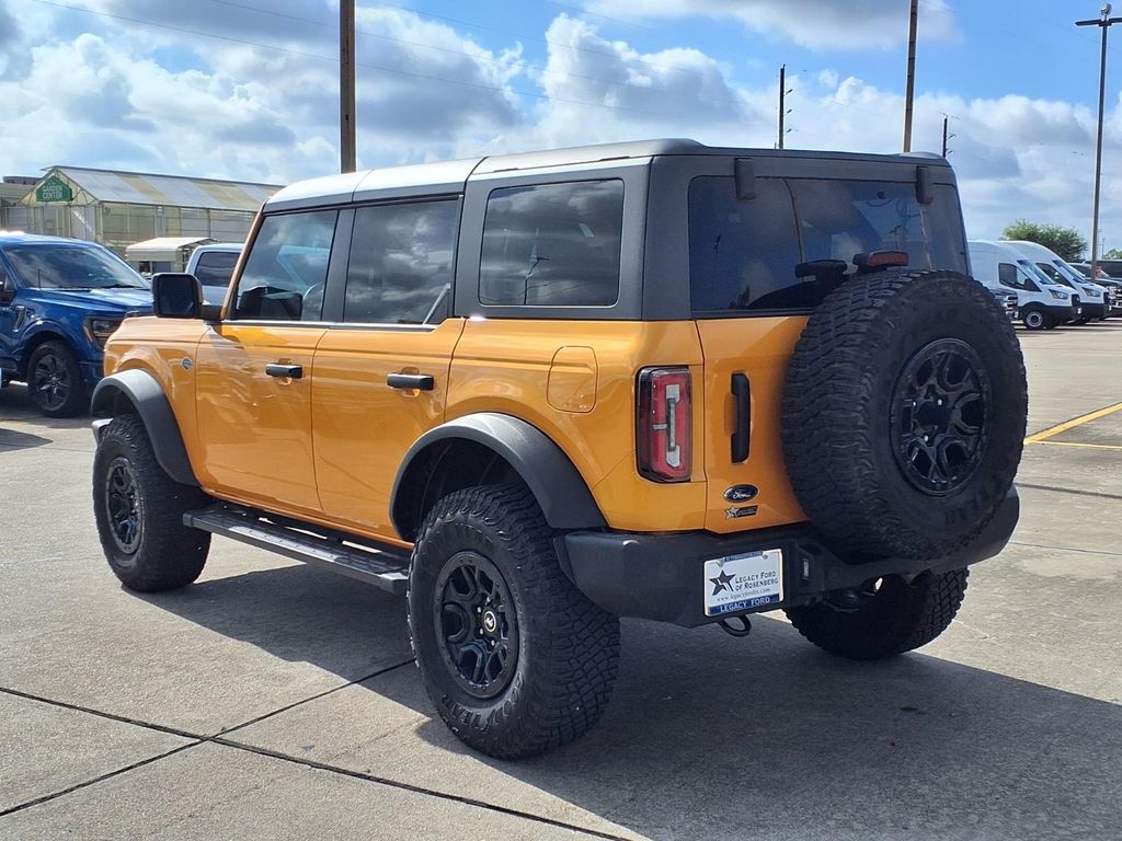 2022 Ford Bronco Wildtrak Orange at AutoSavvy Houston Northwest