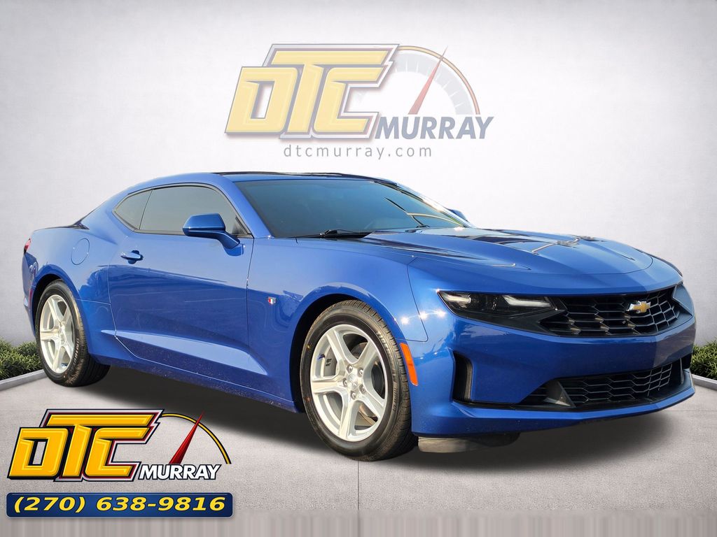 Riverside Blue Metallic 2023 Chevrolet Camaro Coupe Rear-Wheel Drive Automatic