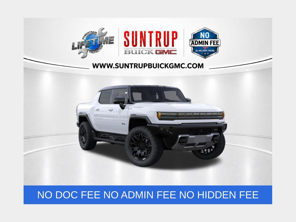 Interstellar White 2026 GMC Hummer EV Pickup Pickup Truck All-Wheel Drive 1-Speed Automatic