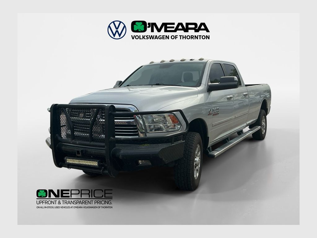 Bright Silver Clearcoat Metallic 2017 RAM 2500 Big Horn Crew Cab LB 4WD Pickup Truck Four-Wheel Drive 6-Speed Automatic