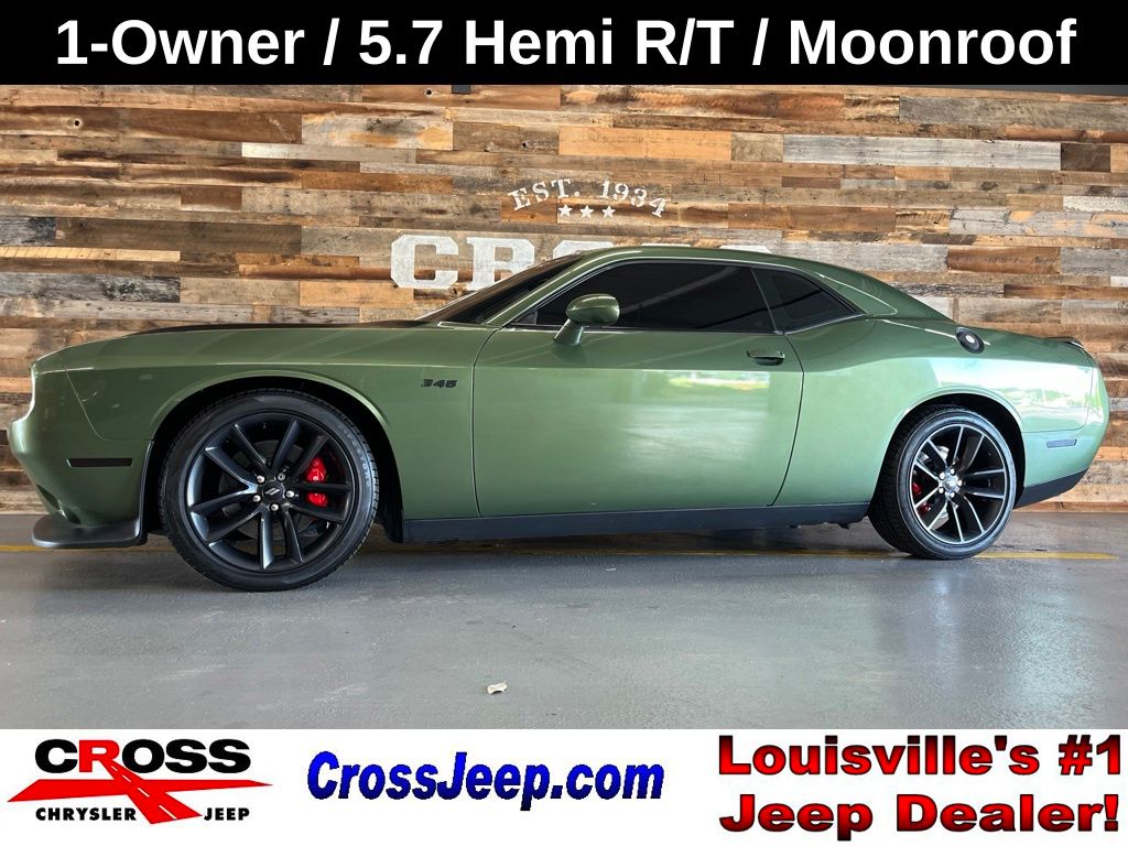 Green 2020 Dodge Challenger Coupe Rear-Wheel Drive 8-Speed Automatic