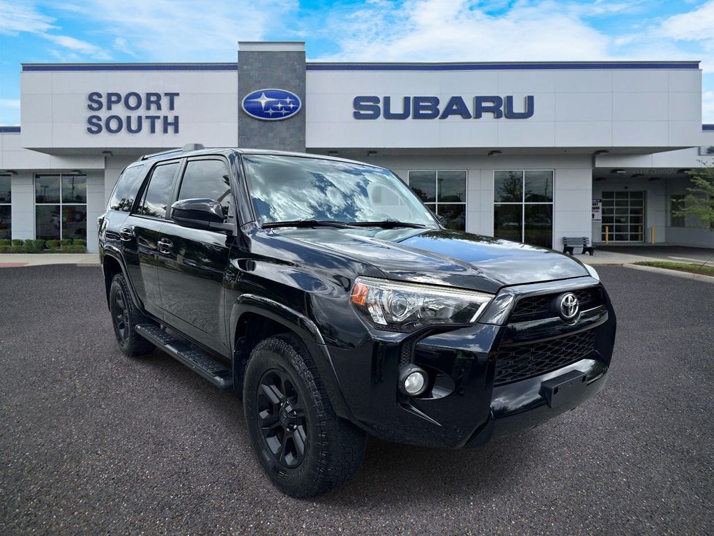 Midnight Black Metallic 2019 Toyota 4Runner SUV / Crossover 4X2 5-Speed Automatic Overdrive