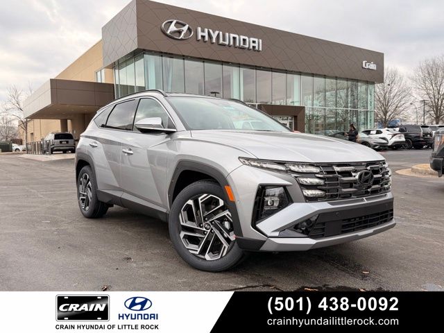 Shimmering Silver 2026 Hyundai Tucson Hybrid SUV / Crossover All-Wheel Drive 6-Speed Automatic
