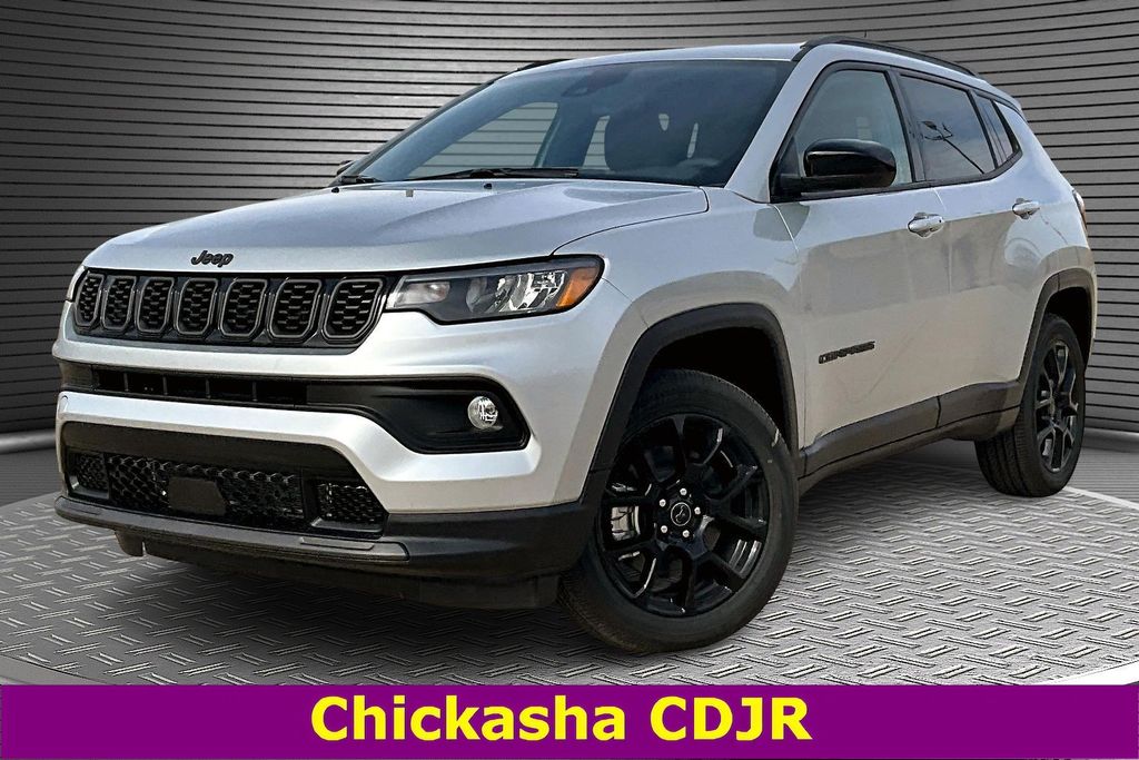 Silver Zynith Metallic Clearcoat 2026 Jeep Compass Latitude 4WD SUV / Crossover Four-Wheel Drive 8-Speed Automatic