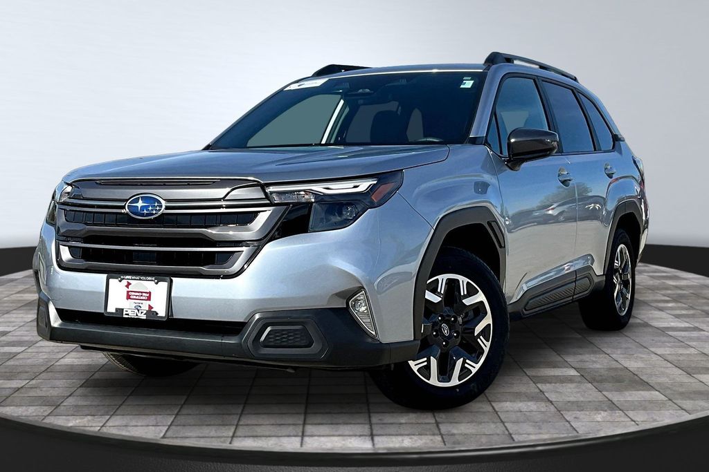 Ice Silver Metallic 2026 Subaru Forester Crossover AWD SUV / Crossover All-Wheel Drive Continuously Variable Transmission