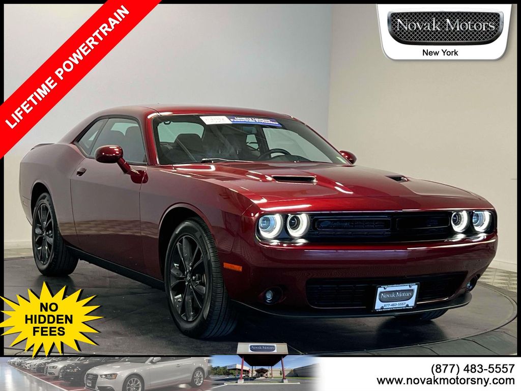 Octane Red Pearlcoat 2023 Dodge Challenger Coupe All-Wheel Drive 8-Speed Automatic