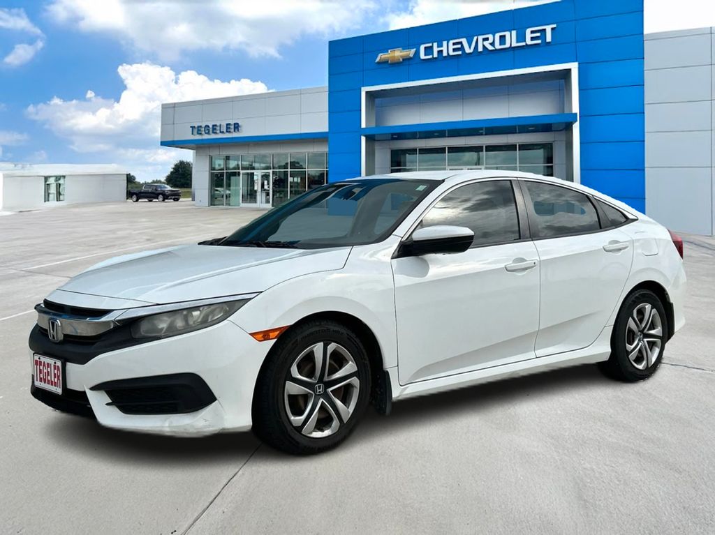 2018 Honda Civic LX Sedan Front-Wheel Drive Continuously Variable Transmission