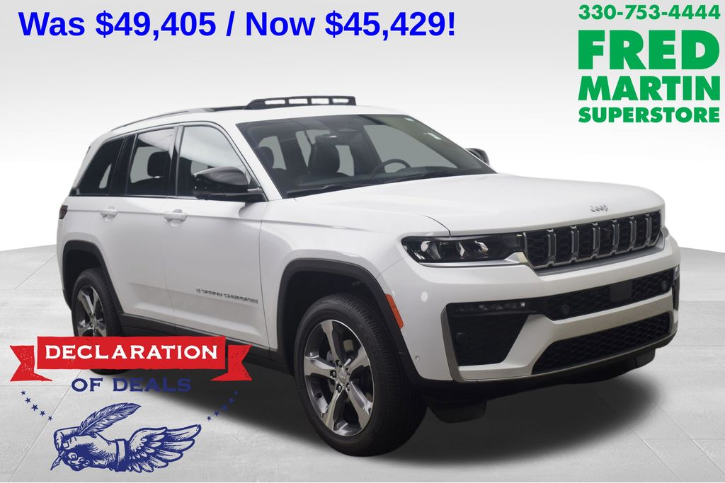 new 2026 Jeep Grand Cherokee car, priced at $45,429