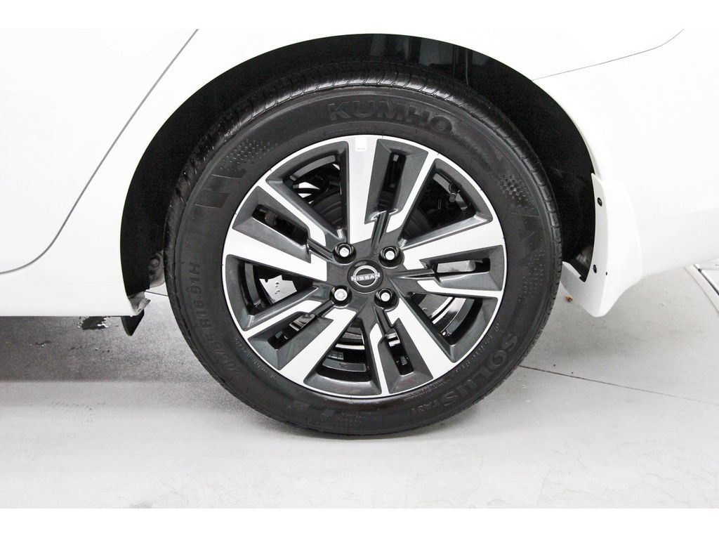 2025 Nissan Versa 1.6 SV White at Baytown Hyundai