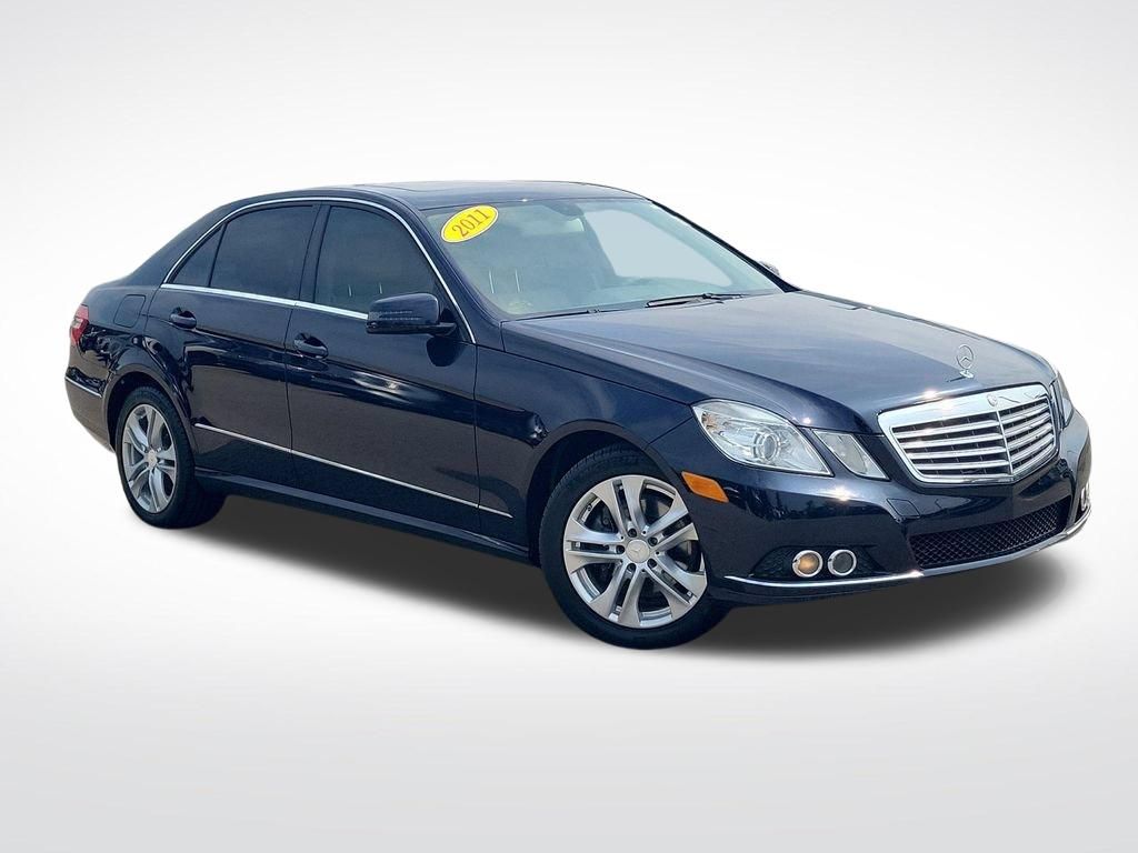 Capri Blue Metallic 2011 Mercedes-Benz E-Class Sedan 7-Speed Automatic