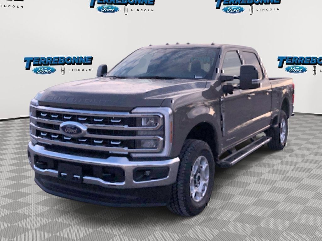 Gray 2026 Ford F-250 Super Duty Pickup Truck Four-Wheel Drive Automatic