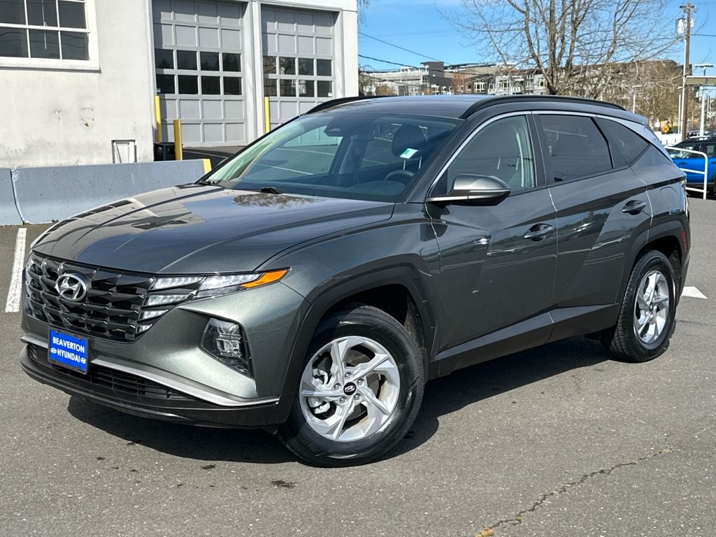 Amazon Gray 2023 Hyundai Tucson SEL AWD SUV / Crossover All-Wheel Drive 8-Speed Automatic