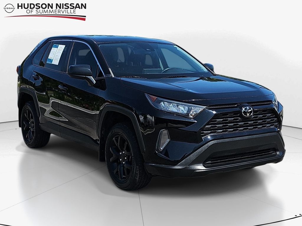 Midnight Black Metallic 2022 Toyota RAV4 SUV / Crossover Front-Wheel Drive 8-Speed Automatic
