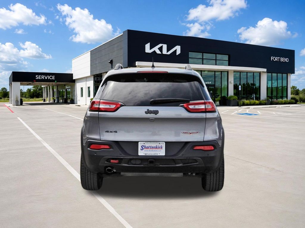 2018 Jeep Cherokee Trailhawk Silver at AutoSavvy Houston Northwest