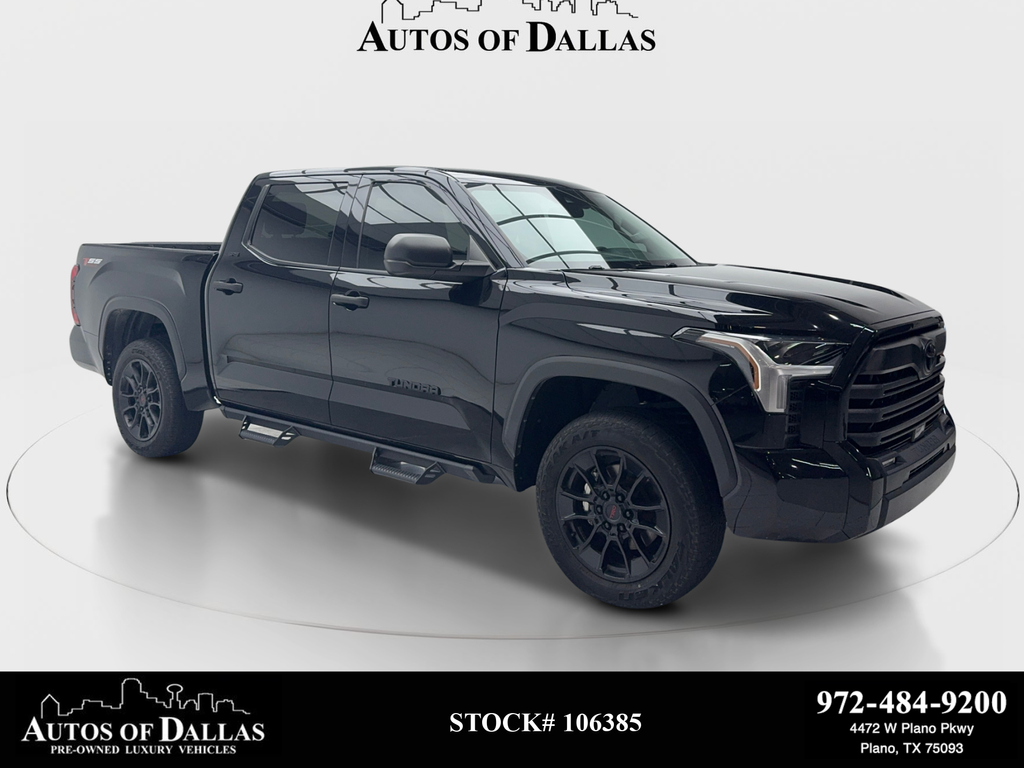 Midnight Black Metallic 2023 Toyota Tundra Pickup Truck Four-Wheel Drive Automatic