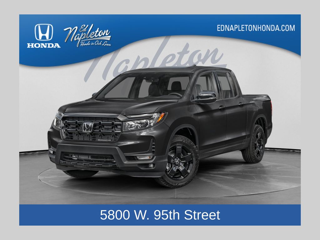 Crystal Black Pearl 2026 Honda Ridgeline Black Edition AWD Pickup Truck All-Wheel Drive 9-Speed Automatic