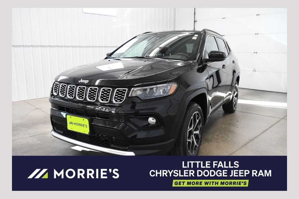 Diamond Black 2025 Jeep Compass SUV / Crossover Four-Wheel Drive 8-Speed Automatic