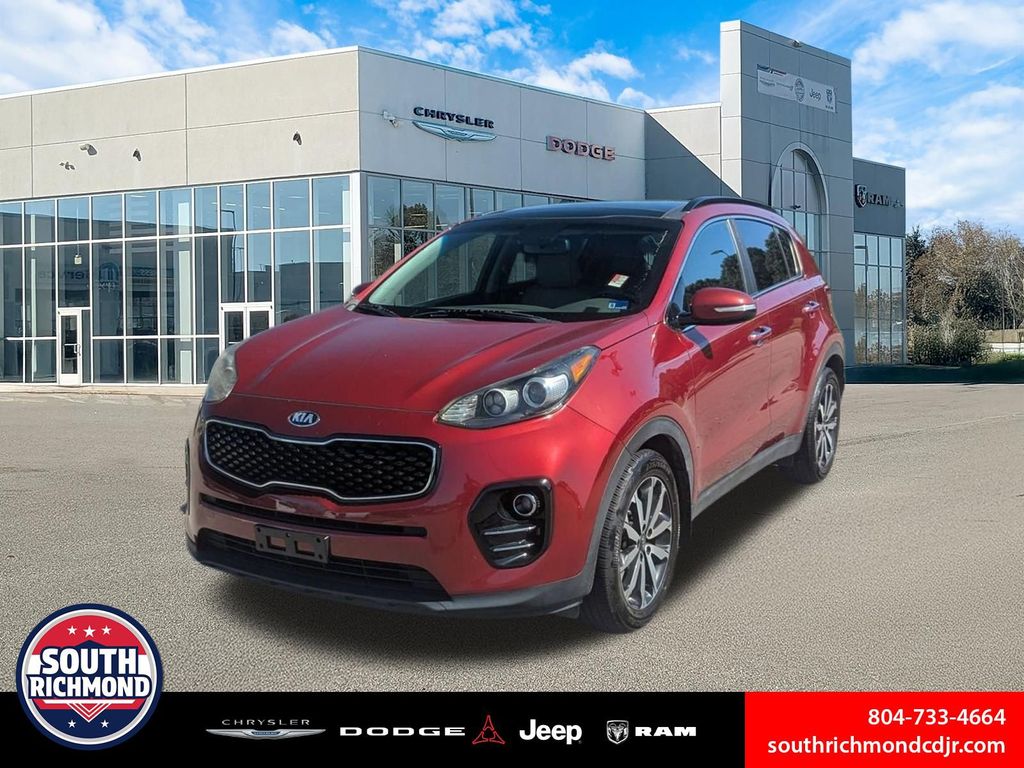 Hyper Red 2019 Kia Sportage SUV / Crossover Front-Wheel Drive 6-Speed Automatic Overdrive