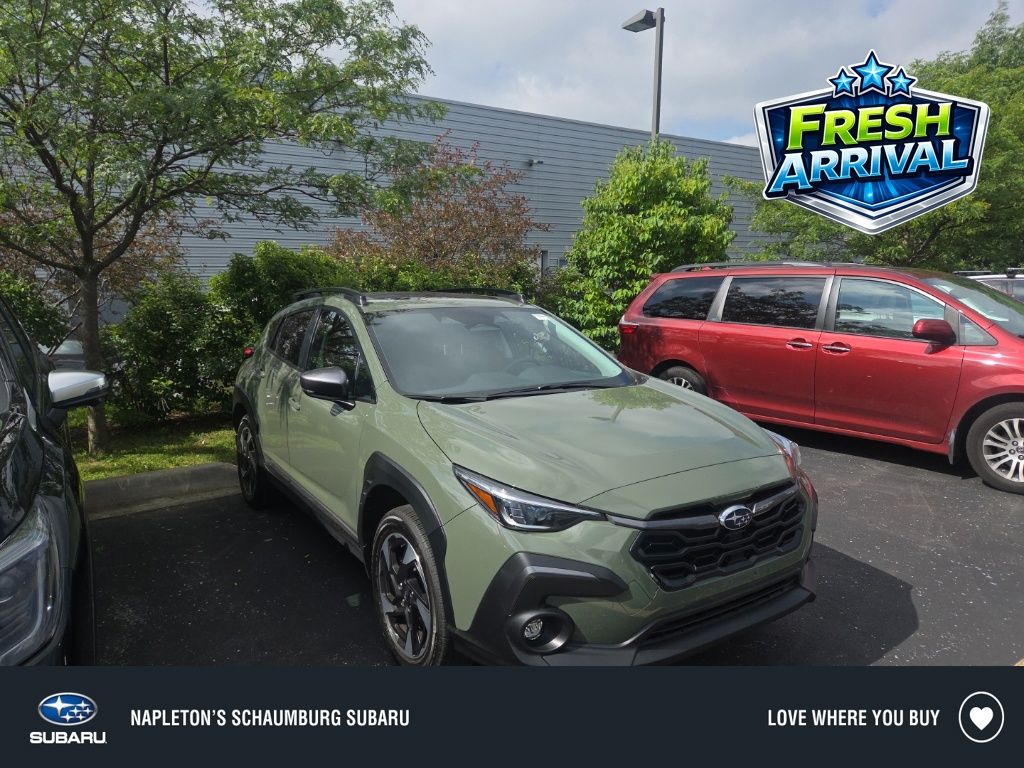 Alpine Green 2024 Subaru Crosstrek SUV / Crossover All-Wheel Drive Continuously Variable Transmission