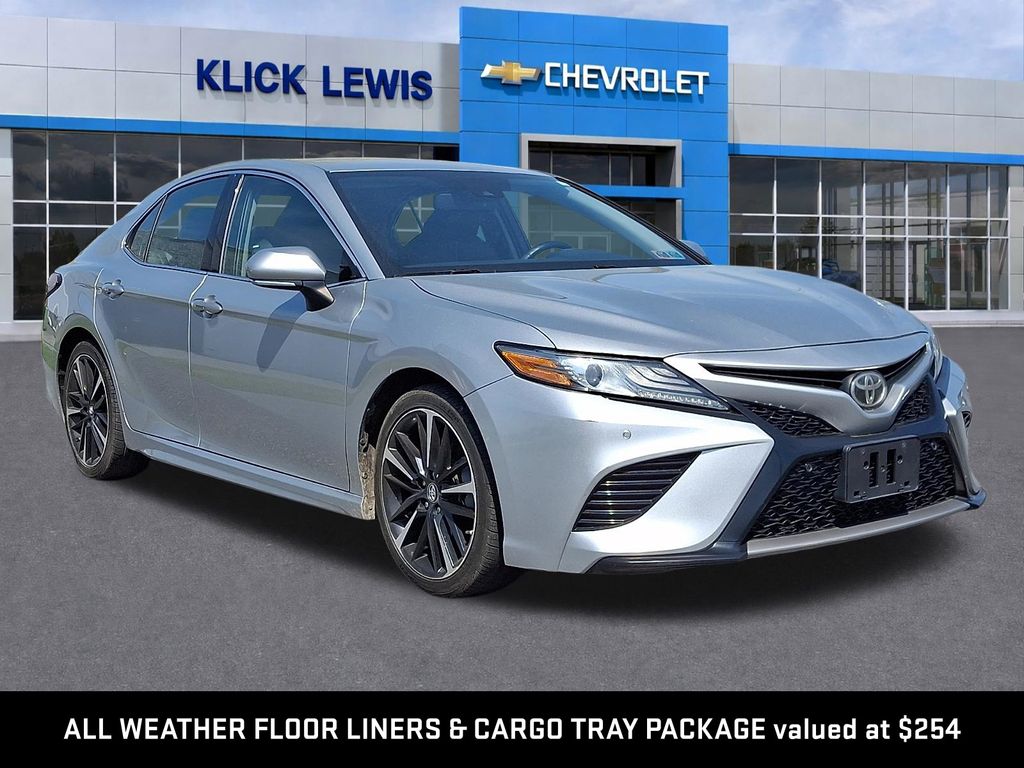 Celestial Silver Metallic 2018 Toyota Camry XSE Sedan Front-Wheel Drive 8-Speed Automatic