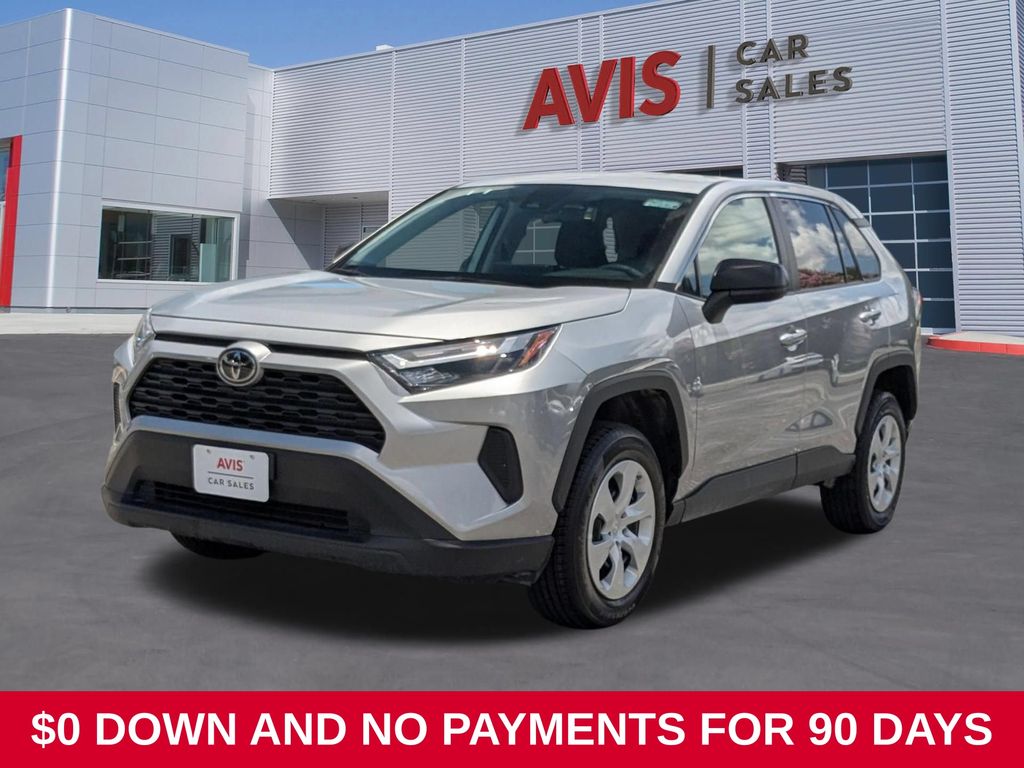 Silver Sky Metallic 2025 Toyota RAV4 SUV / Crossover All-Wheel Drive 8-Speed Automatic