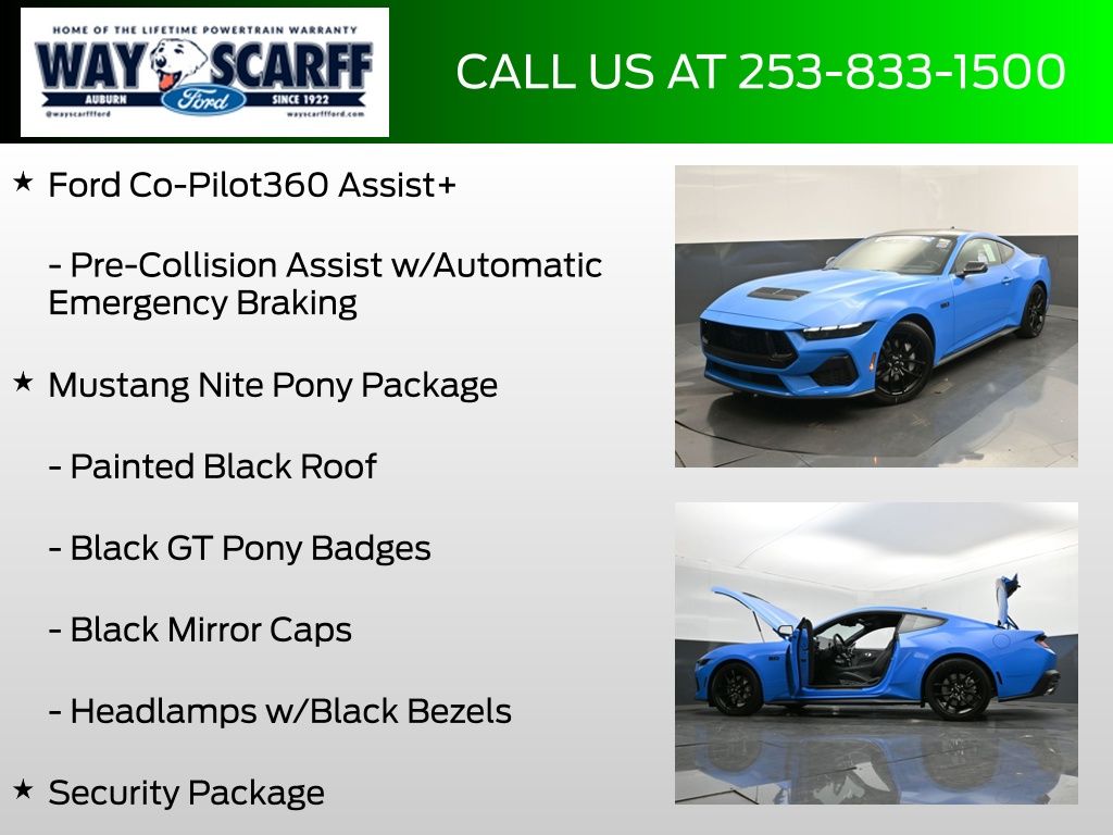 2025 Ford Mustang GT Premium Fastback