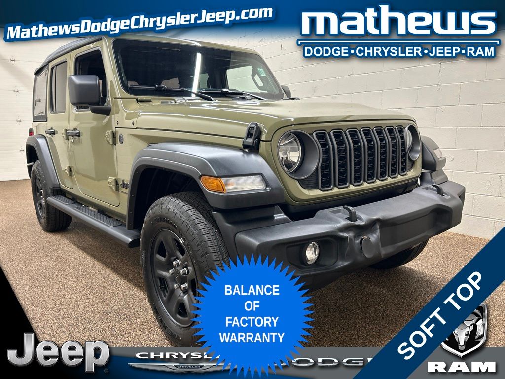 2026 Jeep Wrangler Sport 4-Door 4WD