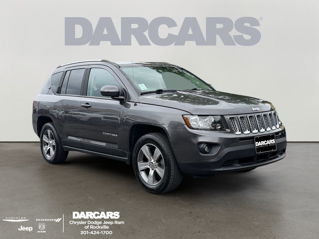 Gray (Granite Crystal Metallic Clearcoat) 2016 Jeep Compass SUV / Crossover Four-Wheel Drive 6-Speed Automatic