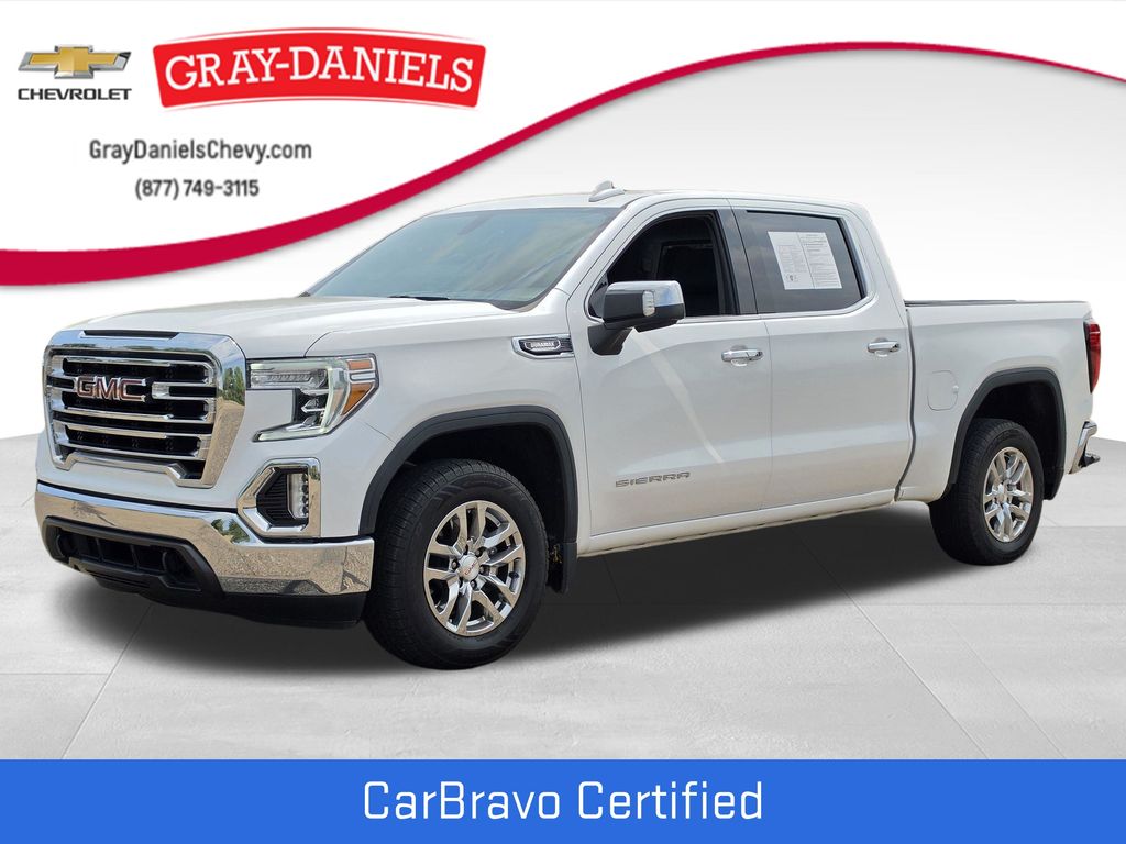 White Frost Tricoat 2022 GMC Sierra 1500 Limited Pickup Truck Four-Wheel Drive Automatic