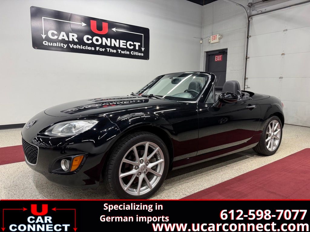 Brilliant Black Clearcoat 2012 Mazda MX-5 Miata Convertible Rear-Wheel Drive 6-Speed Automatic