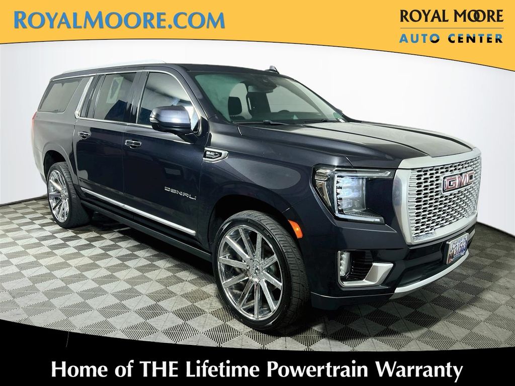 Titanium Rush Metallic 2023 GMC Yukon XL SUV / Crossover Four-Wheel Drive