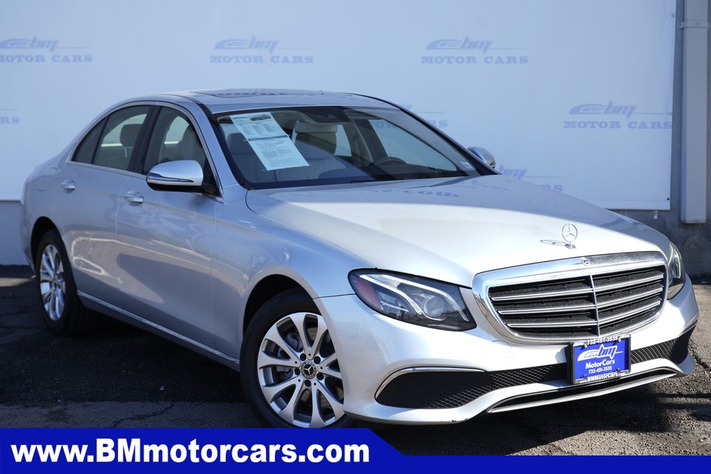 Silver 2019 Mercedes-Benz E-Class E 300 4MATIC Sedan AWD Sedan All-Wheel Drive 9-Speed Automatic