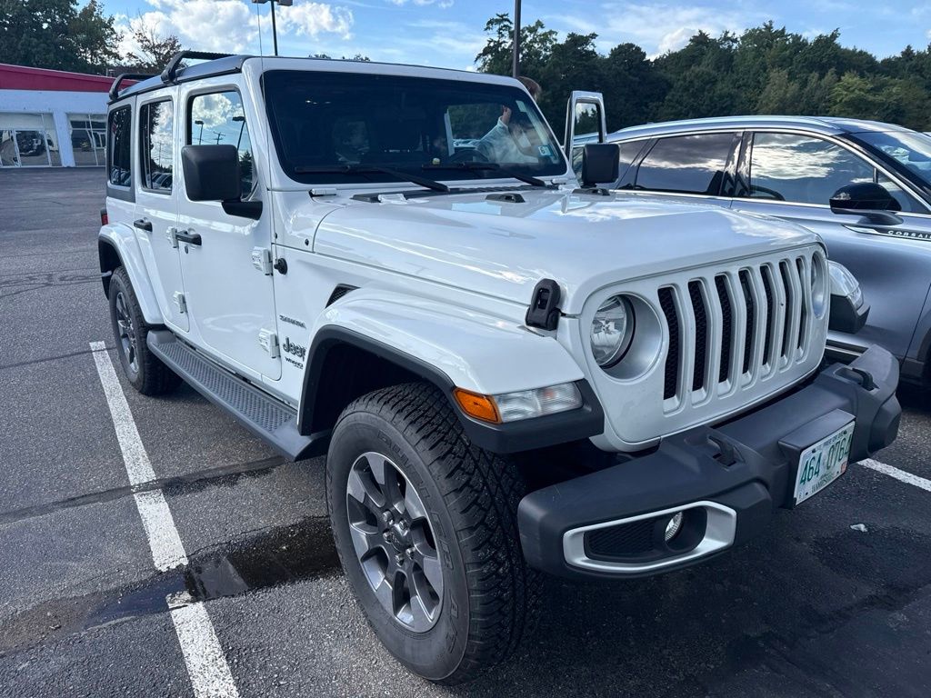 Bright White Clearcoat 2019 Jeep Wrangler SUV / Crossover Four-Wheel Drive 8-Speed Automatic