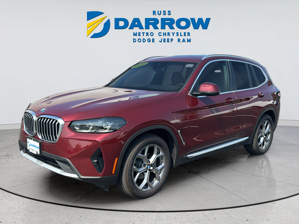 Aventurin Red Metallic 2022 BMW X3 SUV / Crossover All-Wheel Drive 8-Speed Automatic