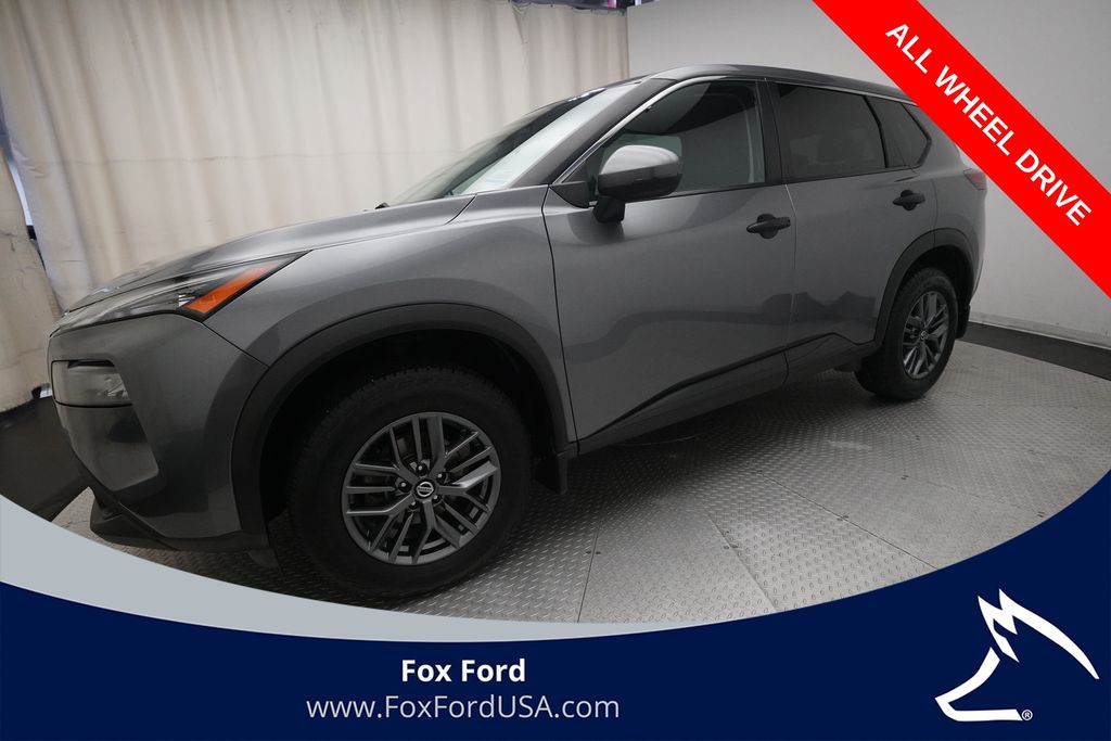 Gray 2021 Nissan Rogue SUV / Crossover All-Wheel Drive Continuously Variable Transmission